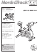 NordicTrack C2 Sport Bike User Manual