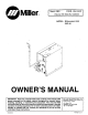 Miller Electric Millermatic 200 SKP-34 Owner's Manual