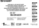 Sharp IM-DR420H Operation Manual