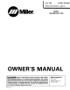 Miller SQUAREWAVE 1000 Owner's Manual