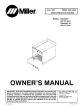 Miller Electric Sidekick GA-16C Gun Owner's Manual