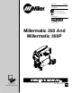 Miller Electric Millermatic 350P Owner's Manual