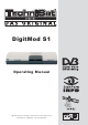 TechniSat DigitMod S1 Operating Manual