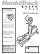 NordicTrack Elite 1300 Elliptical Manual