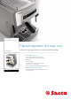 Saeco Saeco Estrosa HD8527/01 Specifications
