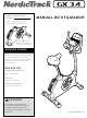 NordicTrack Gx 3.4 Bike Manual Do Utilizador