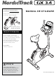 NordicTrack Gx 3.4 Bike Manual De Utilizare