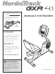NordicTrack Gxr4.1 Bike Manuale D'istruzioni
