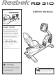 Reebok Rb310 Bike Manual