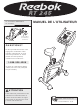Reebok Rt 245 Bike Manuel De L'utilisateur