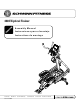 Schwinn 460 Elliptical Assembly Manual