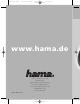 Hama M410 Operating	 Instruction