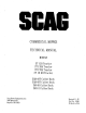 Scag Power Equipment ST 12B Technical Manual