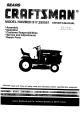 Craftsman 917.250551 Owner's Manual