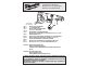 Milwaukee 1001-1 Operator's Manual
