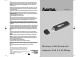 Hama 54 Mbps Wireless LAN USB Adapter Quick Manual
