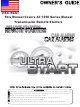 Ultra Start 1250 SERIES Owner's Manual
