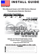 Ultra Start 1250 SERIES Install Manual