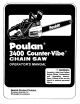 Poulan Pro 1980-06 User Manual