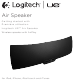 Logitech Air Speaker Operating	 Instruction