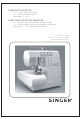 SINGER 14SH744 Operator's Manual