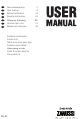 Zanussi ZEL63 User Manual
