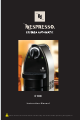 NESPRESSO ESSENZA AUTOMATIC C100 Instruction Manual