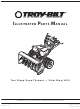 Troy-Bilt Polar Blast 4510 Illustrated Parts List