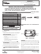 White Rodgers 1F83-277 Installation Instructions Manual