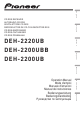 Pioneer DEH-2200UB Operation Manual