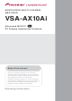 Pioneer VSA-AX10Ai Operating Instructions Manual