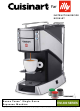 Cuisinart Buona Tazza Instruction And Recipe Booklet