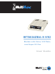 Multitech MultiModem MT5634ZBA-V-V92 User Manual