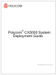 Polycom CX5000 Deployment Manual