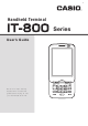 Casio IT-800 Series User Manual