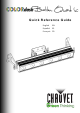 Chauvet 6 Quick Reference Manual