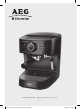 AEG Electrolux CREMAPRESSO EA250 Instruction Book