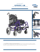 Invacare Spree 3G Specifications