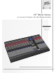 Peavey FX Mixer Series Operating Manual