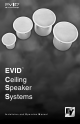 Electro-Voice Ceiling Speaker Systems Installation And Operation Manual