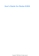 Nokia 6288 User Manual