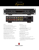 Parasound Zpre2 Specifications