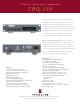 Parasound TDQ-150 Specifications