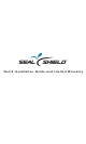 Seal Shield Keyboard Quick Installation Manual And Limited Warranty