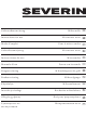 Severin Microwave oven Instructions For Use Manual