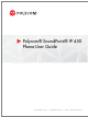 Polycom SoundPoint IP 450 User Manual