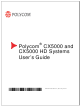 Polycom CX5000 User Manual