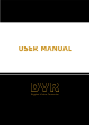 Tronios DVR User Manual