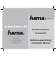 Hama Calculator Instruction Manual