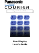 Panasonic PanaVoice Courier User Manual